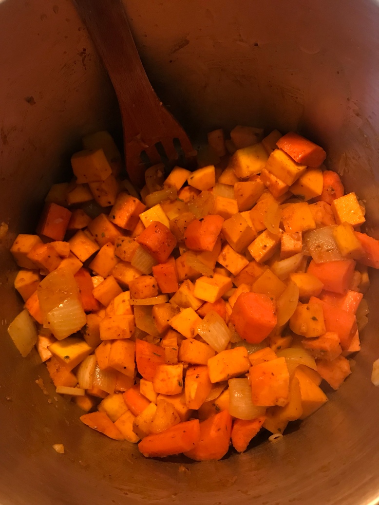 Creamy and Simple Butternut and Sweet Potato Soup – That Cultivated Life